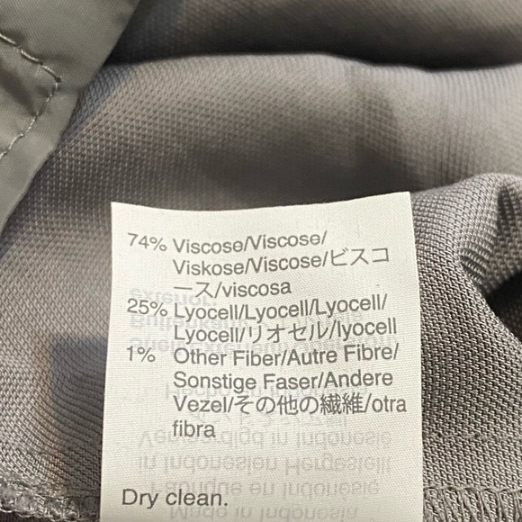 J. Crew Point Sur Size 4 Gray Paper Bag Gray Pant - Picture 10 of 10